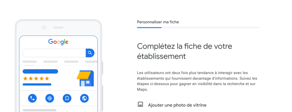 Assistant de complétion de fiche Google Business Profile